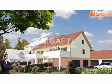 vente appartement 4 pièces 84 m² à gerstheim (67150)  307 110 €