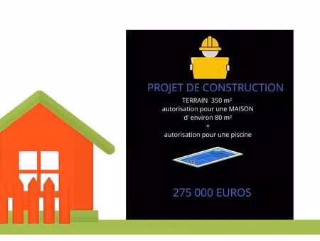 vente terrain 350 m² sucy-en-brie (94370)