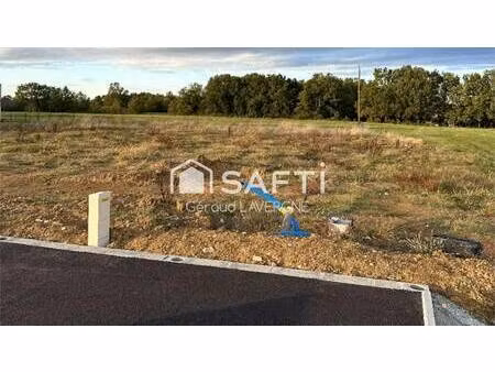 terrain constructible viabilisé à vendre