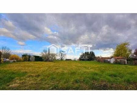 terrain constructible viabilisé à vendre