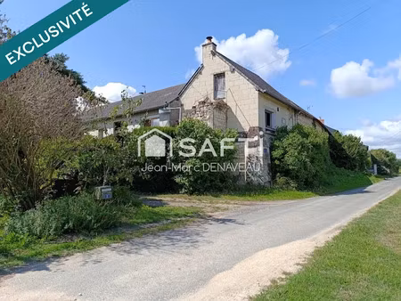 vente maison 5 pièces 122 m² à savigny-en-véron (37420)  174 000 €