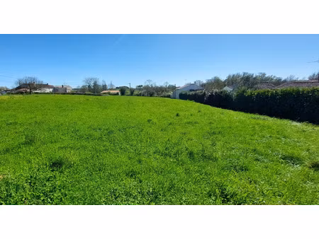 terrain à vendre saint michel le cloucq 1700m2 56 000€
