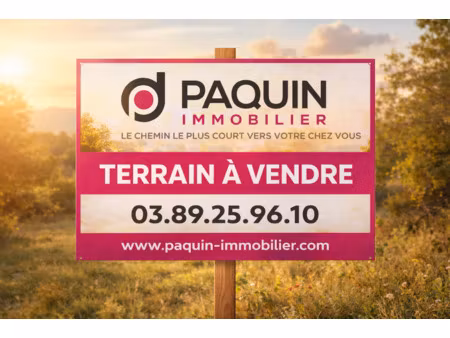 achat terrain 656m² hombourg 68490