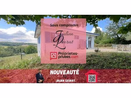 maison de 125 m² avec vue imprenable calme absolu à vernioz