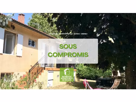 maison sur sous sol complet - annoisin chatelans