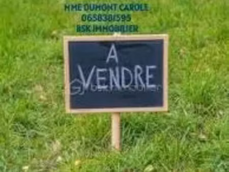 vente terrain 2041 m² à cannectancourt (60310)  39 000 €