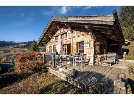 authentique chalet en vieux bois  proche centre  "privacy" - terrain constructible premium