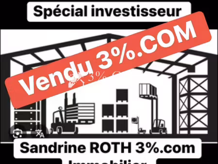 en vente entrepôt 400 m² – 209 000 € |hochfelden