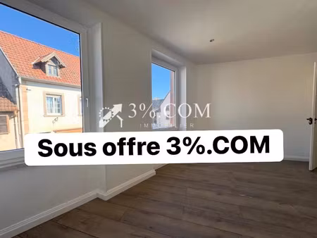 vente appartement 3 pièces 78 m² à dettwiller (67490)  119 000 €