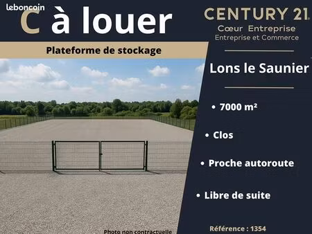 terrain 7000 m² lons le saunier