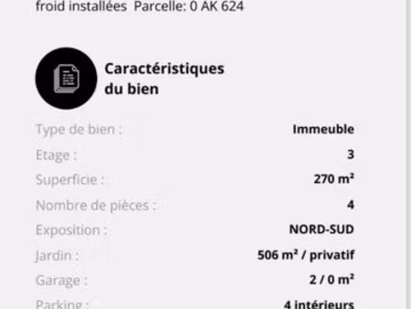 immeuble centre ville idéal pour investisseur