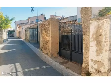 remise terrain constructible centre village pittoresque