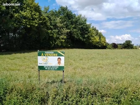 terrain 1009 m² saint-georges-sur-moulon