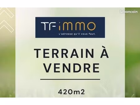 terrain 420 m² sanzey