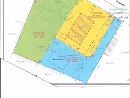 terrain à bâtir à jargeau 45150