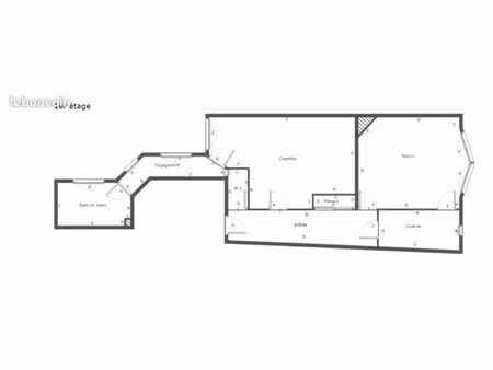 appartement 1 pièce 52 m²