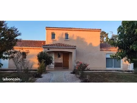villa sur sous sol complet 190m2