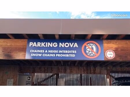 parking/box 20 m² bourg st maurice