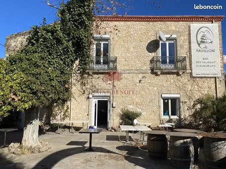 murs commerciaux 124 m² aniane