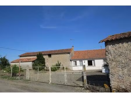 achat maison 6 pièces 110m² largeasse 79240