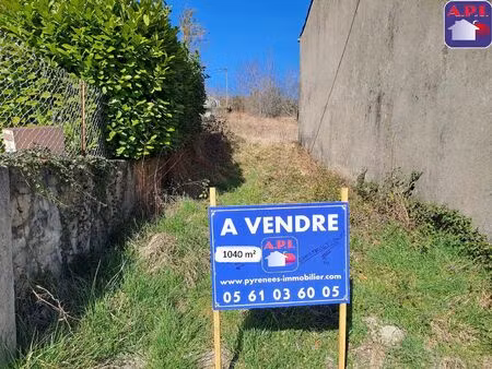 vente terrain 1040 m² bélesta (09300)