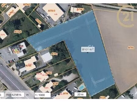 terrain à vendre de 8248 m² à erpent (vbd09983)