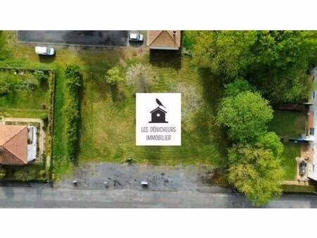 terrain constructible viabilisé à vendre