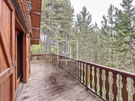 a vendre : chalet 4 pièces avec terrasse  jardin et garage s