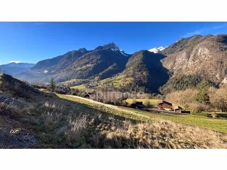 petit bornand les glières (74) secteur termine - terrain à bâtir de 1 336 m² avec vue pano