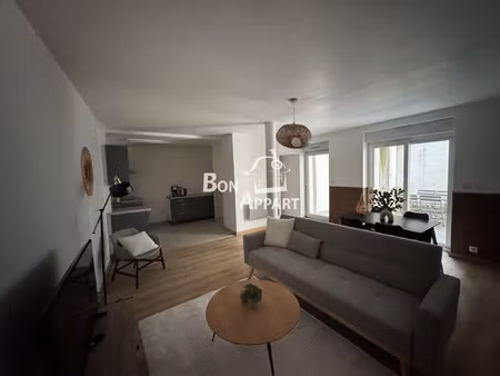 appartement f3 meublé à louer à homecourt