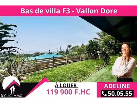 maison de 2 chambres de luxe en location à mont-dore  nouvelle-calédonie