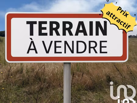 vente terrain à bâtir 499 m²