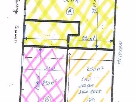 local d'activités à louer
