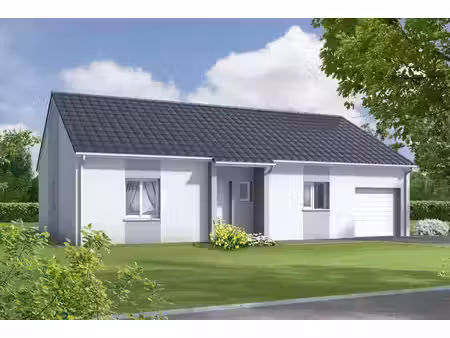 terrain avec maison neuf à vendre