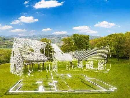 terrain constructible viabilisé à vendre