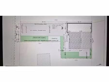terrain constructible à vendre