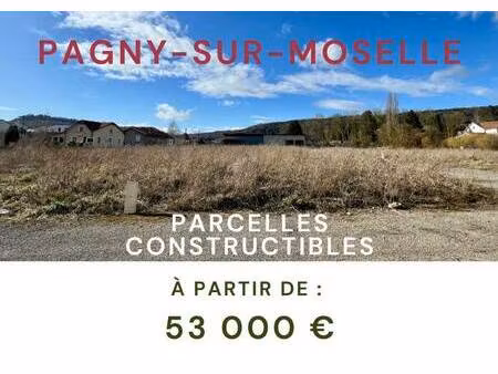 terrain constructible à vendre