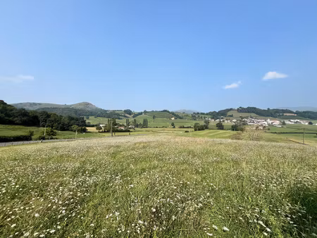 achat terrain 1 400m² jaxu 64220