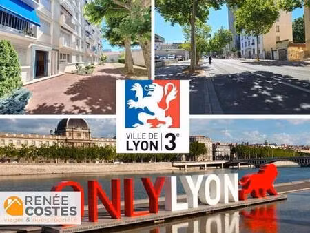 vente en nue propriété - f78-h80 ans - lyon (69003)