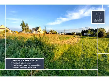 achat terrain 4 500m²