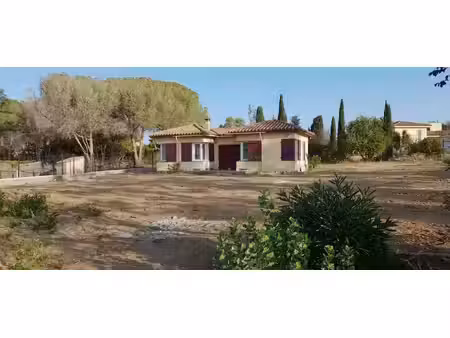 terrain constructible 4 faces avec villa - saint nazaire 66570