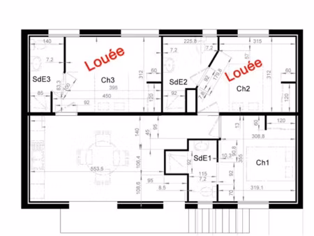 location chambre 1 pièce 17 m² à les herbiers (85500)  355 €