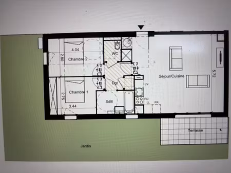 vente maison 3 pièces 70 m² à rouffiac-tolosan (31180)  274 000 €