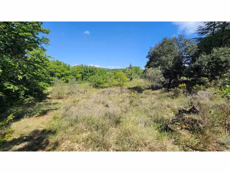 vente terrain 1351 m² à barjac (30430)  89 000 €