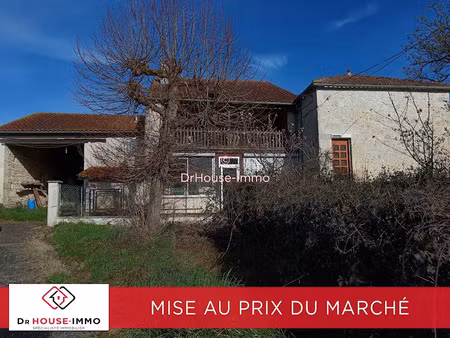 vente maison 6 pièces 820 m² à laugnac (47360)  312 000 €