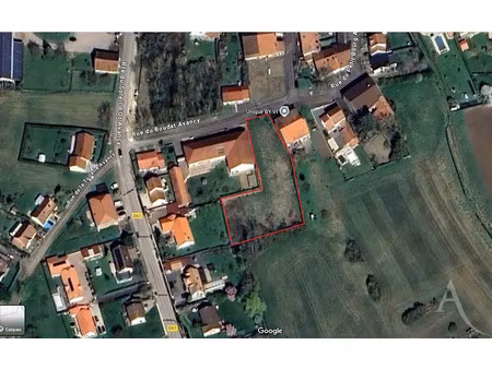 vente terrain 2273 m² à sainte-barbe (57640)  164 000 €