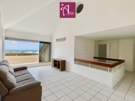 vente - t3 vue mer et montagne plage à pied - bas du fort