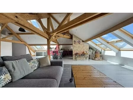 gros coup de coeur pour cet appartement t4 de 166 m2 (au sol) avec jardin privatif