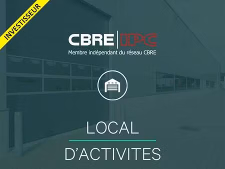 vente local d'activités lons 1 900 m²