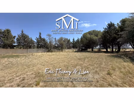 vente terrain 837 m² saint-nazaire-d'aude (11120)